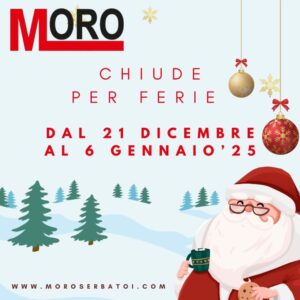 chiusura per ferie